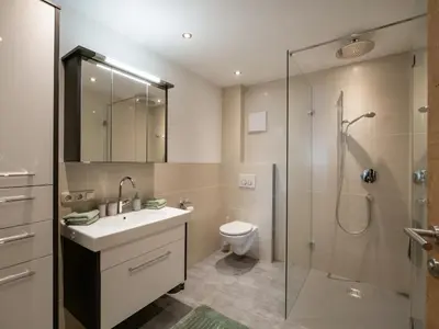 Ein Badezimmer in der Unterkunft Bergpanorama Kössen
