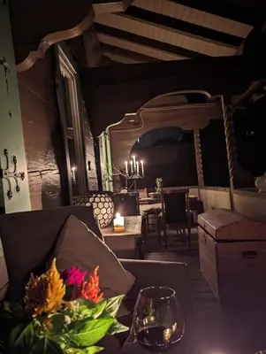 Ein Sitzbereich in der Unterkunft Vintage Loft
