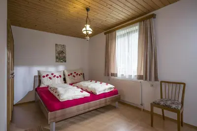 Ein Bett oder Betten in einem Zimmer der Unterkunft Ferienhaus Lanzinger