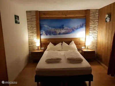 Ein Bett oder Betten in einem Zimmer der Unterkunft Haus Leonie