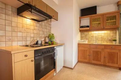 Küche/Küchenzeile in der Unterkunft Christof,s Ferienwohnung WILD232