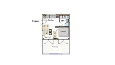Grundriss der Unterkunft Chaleny - Das erste Tiny House Chalet im Zillertal