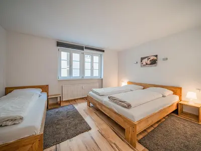 Ein Bett oder Betten in einem Zimmer der Unterkunft Apartment Gorilla