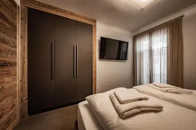 Ein Bett oder Betten in einem Zimmer der Unterkunft Cozy Loft in the Alps of Zillertal