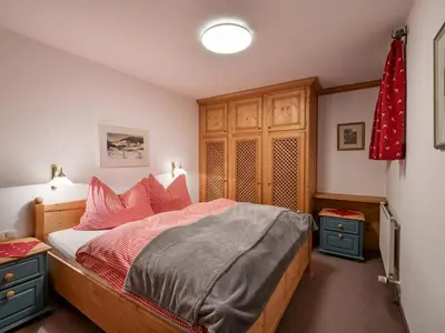 Ein Bett oder Betten in einem Zimmer der Unterkunft Landhaus Ammer