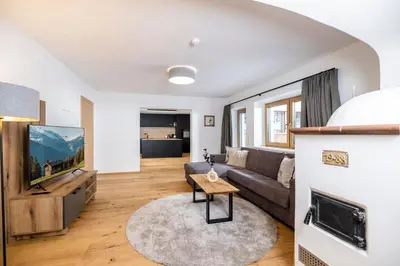 Küche/Küchenzeile in der Unterkunft Apartments Austria