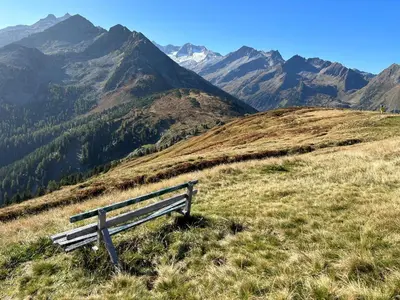 Naturlandschaft in der Nähe des Ferienhauses