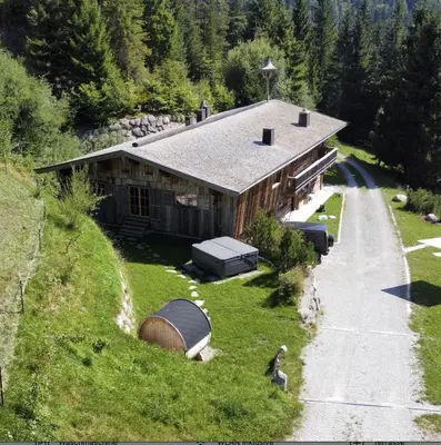Naturlandschaft in der Nähe der Villa