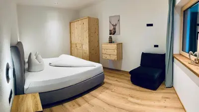 Ein Bett oder Betten in einem Zimmer der Unterkunft Apart Smart