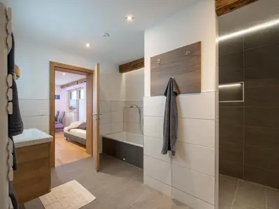 Ein Bett oder Betten in einem Zimmer der Unterkunft Apartment Filzenkogel