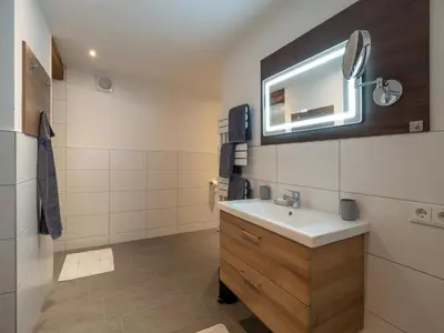 Ein Badezimmer in der Unterkunft Apartment Filzenkogel