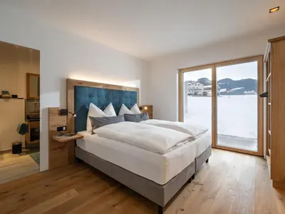Ein Bett oder Betten in einem Zimmer der Unterkunft Appartement Naturdiamant