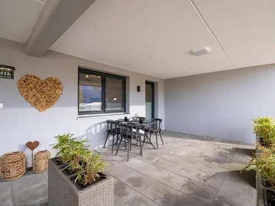 Ein Balkon oder eine Terrasse in der Unterkunft App Neuschmid