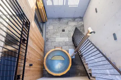 Ein Badezimmer in der Unterkunft Haus Sonnblick Chalet