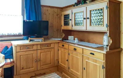 Küche/Küchenzeile in der Unterkunft Ferienwohnung - Hochgallzein