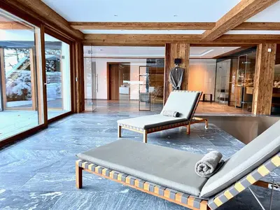 Ein Sitzbereich in der Unterkunft HIDEAWAY DESIGN CHALET by Belle Stay