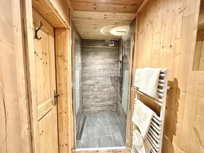 Ein Badezimmer in der Unterkunft Kuanerhof Wohnung 2 Personen