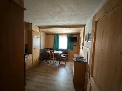 Küche/Küchenzeile in der Unterkunft Kuanerhof Wohnung 2 Personen