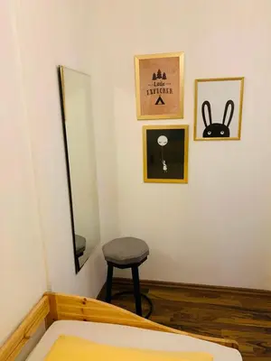Ein Bett oder Betten in einem Zimmer der Unterkunft Bergurlaub Königsleiten