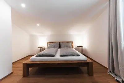 Ein Bett oder Betten in einem Zimmer der Unterkunft Sunny Mountain