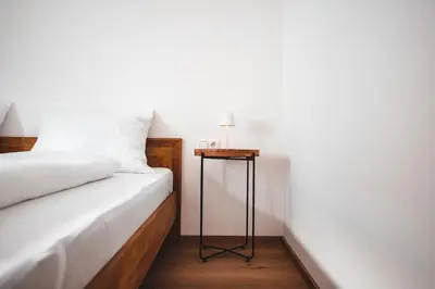 Ein Bett oder Betten in einem Zimmer der Unterkunft Sunny Mountain