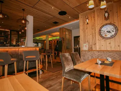 Ein Sitzbereich in der Unterkunft Apartment Erzherzog's Apts-Zillertal Kaiser Lodge by Interhome