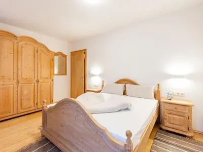 Ein Bett oder Betten in einem Zimmer der Unterkunft Chalet in Kaltenbach near Ski Lift