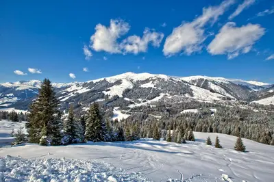Naturlandschaft in der Nähe der Ferienwohnung