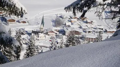 Appartement Juffinger im Winter