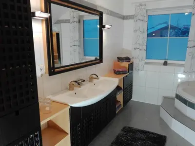 Ein Badezimmer in der Unterkunft Appartement Juffinger