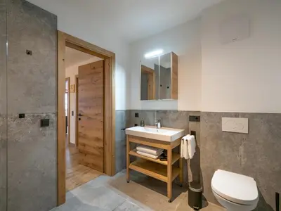 Ein Badezimmer in der Unterkunft Alpenliebe Zillertal