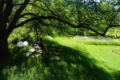 Naturlandschaft in der Nähe der Ferienwohnung