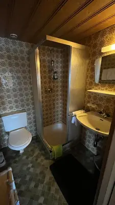 Ein Badezimmer in der Unterkunft Appartement Seewaldhof