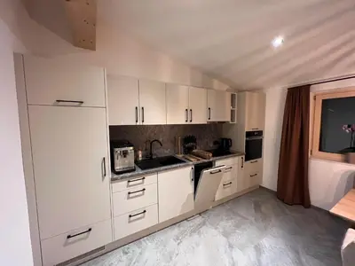Küche/Küchenzeile in der Unterkunft Appartements Plus