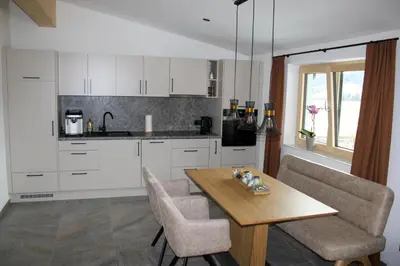 Küche/Küchenzeile in der Unterkunft Appartements Plus