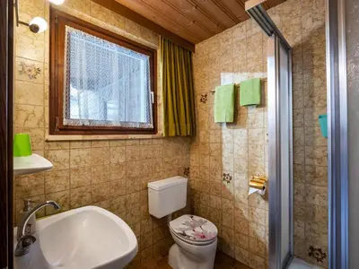 Ein Badezimmer in der Unterkunft Appartement Alpenlöwe