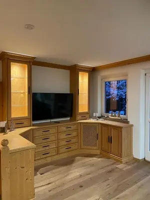 Küche/Küchenzeile in der Unterkunft Haus Almweg