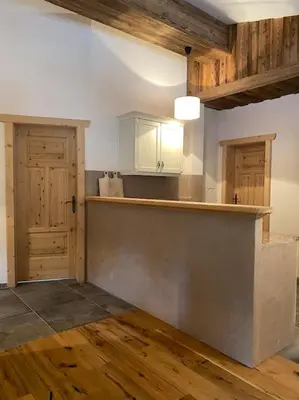 Küche/Küchenzeile in der Unterkunft Wohnung in Kirchberg in Tirol