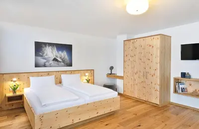 Ein Bett oder Betten in einem Zimmer der Unterkunft Appartement Ahorn