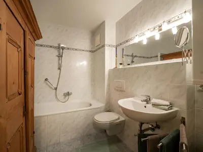 Ein Badezimmer in der Unterkunft Appartement Gernot