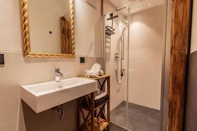 Ein Badezimmer in der Unterkunft Chalet Dinkel in Niedernsill