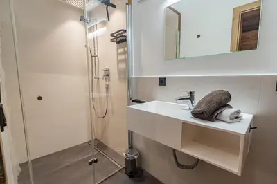 Ein Badezimmer in der Unterkunft Chalet Dinkel in Niedernsill