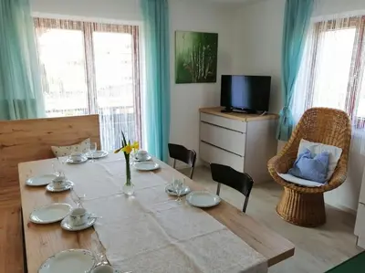 TV/Unterhaltungsangebot in der Unterkunft Familienferienwohnung Haus Praschberger