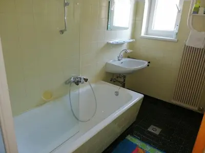 Ein Badezimmer in der Unterkunft Familienferienwohnung Haus Praschberger