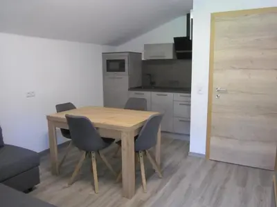 Küche/Küchenzeile in der Unterkunft Haus Kohlbründl