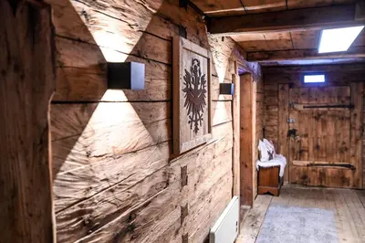 Ein Badezimmer in der Unterkunft Haus Prantl