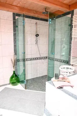 Ein Badezimmer in der Unterkunft Haus Prantl