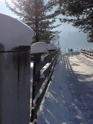 Haus Jens im Winter