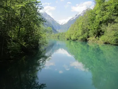 Naturlandschaft in der Nähe der Ferienwohnung