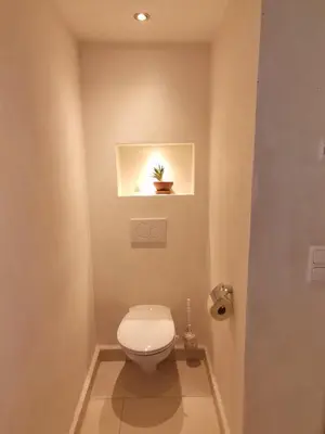 Ein Badezimmer in der Unterkunft Ferienwohnung Konrad